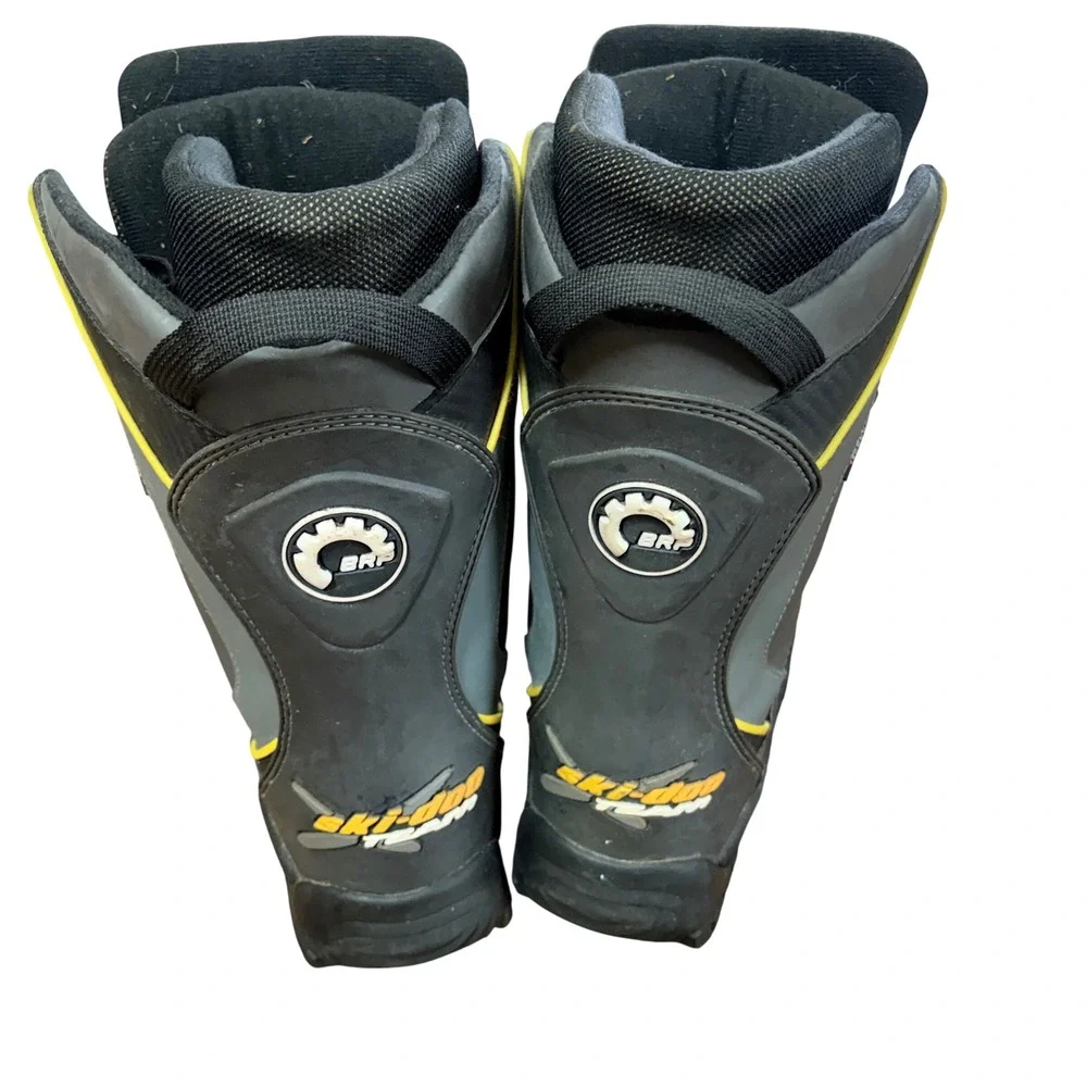 Ski-Doo Hybrid Womens Snowmobile Boots Charcoal Gray Black Size 7 snow boots